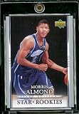 2007-08 Upper Deck First Edition # 224 Morris Almond RC - NBA Basketball ROOKIE Trading Card in a Protective Display Case