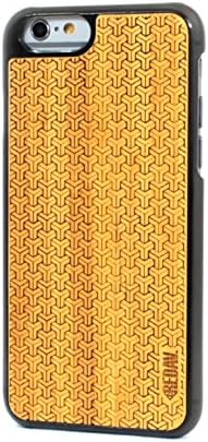 Red Avenue FUSION Case - iPhone 6 / 6s Wood Case Engraved Design - Bamboo &amp; Translucent Black (4.7 inch)
