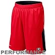 Nike Georgia Bulldogs Red-Black Reversible Performance Basketball Shorts