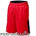 Nike Georgia Bulldogs Red-Black Reversible Performance Basketball Shorts
