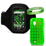 Android Smart Phone Samsung Fascinate Accessories KIT : Black Neoprene Armb ....