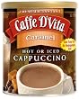 Caffe D'Vita Caramel Instant Cappuccino, 16-Ounce Canisters (Pack of 6)