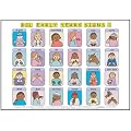 Let's Sign BSL Early Years & Baby Signs: Poster/Mats A3 Set of 2 (British Sign Language) (Let's Sign Series)