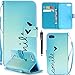 for iPhone 7 Case,iPhone 7 Leather,iPhone 7 Case Wallet,iPhone 7 Cover,Candywe Leather Wallet & Flip Cover Stand Case for iPhone 7 for Women,Smile