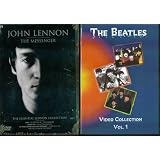 John Lennon - The Messenger & The Beatles Music Videos Vol. 1 - 2 Seperate DVDs in Set