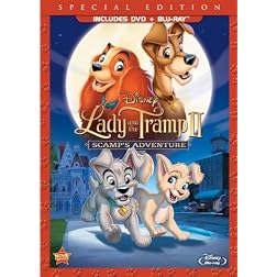 Lady and the Tramp 2: Scamps Adventure (Two-Disc Blu-ray/DVD Special Edition in DVD Packaging)