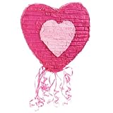 Heart 20 Pull-String Pinata