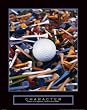 Character - Golf Tees, Motivational Poster