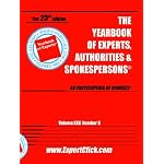 Yearbook of Experts, Authorities & Spokespersons, No 2 book cover