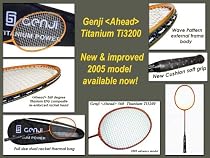 Genji 360 Ti3200 Badminton Racket