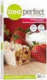 Zone Perfect All Natural Nutrition Bar, Strawberry Yogurt, 1.76-Ounce Bars in 12-Count Boxes (Pack of 2)