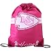 Kansas City Chiefs Hot Pink Hope 2010 Breast Cancer Awareness Drawstring Backpack