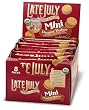 Late July Organic Mini Peanut Butter Bite Size Sandwich Crackers, 1.125-Ounce Pouches in 8-Count Boxes (Pack of 4)