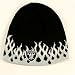 Oakland Raiders Flame Beanie