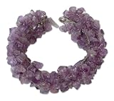 Amethyst bracelet, 'Purple Princess'