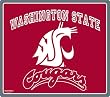 Wow!Pad 78WC045 Washington State Collegiate Logo Desktop Mouse Pad
