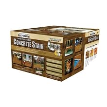 Rust-Oleum 239411A Concrete Stains Kit, Tuscan Rock Color Hues