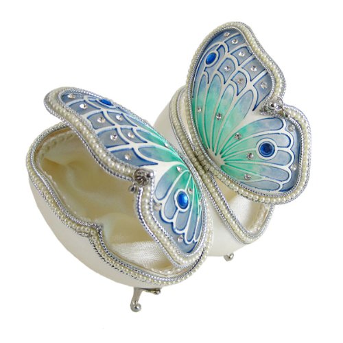 Faberge Trinket caseta de bijuterii, w / Cristale, B5-4A Faberge | eBay