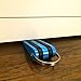 SleekStopper SW-040 Decorative Stainless Steel Door Stopper with Blue Coating