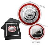Colorado Rockies Silver Coin Ornament