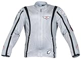 Joe Rocket Kawasaki Blaze Ladies Textile Motorcycle Jacket Grey/Black S