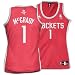 Houston Rockets Tracy McGrady Women's team color fashion jersey