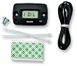 Hardline Products HR-8070 Re-Settable Black Hour Meter for PWC