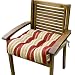 Greendale Home Fashions 20-Inch Outdoor Chair Cushion, Roma Stripe