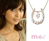 me. 3way馬蹄ネックレス ピンクゴールド 95-0050の画像