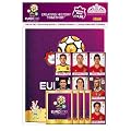 Panini 109950 - UEFA Euro 2012 Starterset Deluxe, Sammelalbum (Buchformat), 4 Stickert�ten, Quadrotte (Stickerbogen)