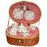 Red Cherry Child's Tea Set