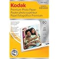 Kodak Premium Photo Paper, Glossy, 100 x 150 mm, 60 Sheets