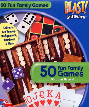 Childrens Toyshop  Video Games : BLAST - 50 Fun Family Games (PC)