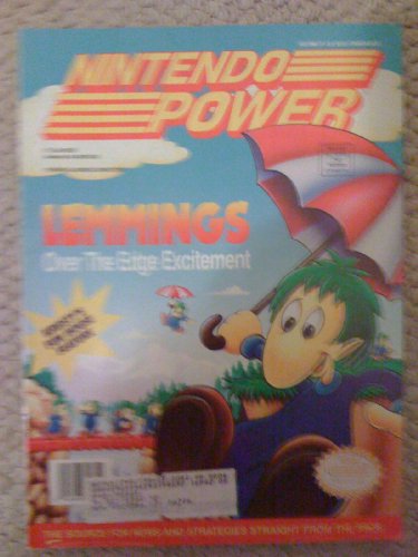 Nintendo Power Magazine (June 1992, Volume 37) Vol. 37 (Lemmings: Over The Edge of Excitement, June 1992, Volume 37)