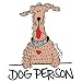 Dog Person - White Nightshirt in a Bag