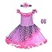 HBB Kids Girl's Princess Dress Up Dance Tutu Costume With Headband & Shoes SZ 3-5