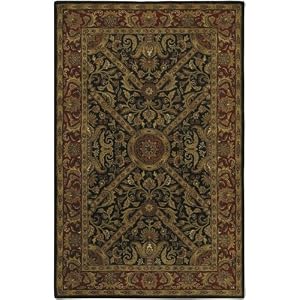 Surya Eshan A-114 9 by 13 Rug, Black