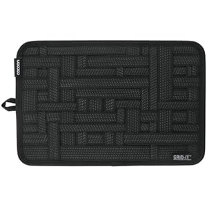 Cocoon CPG10BK GRID-IT Organizer, 12 x 8 Inch, Black