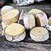Natural Mini Wood Slices, Round Birch Slabs, 1.5 to 2.5 inches, Rustic Tree Bark Slice, Weathered Branch Disc, Outdoor Country Barn Wedding Table Centerpiece, (100 Pack)