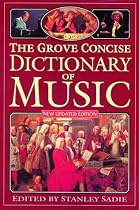 The Grove Concise Dictionary of Music