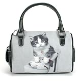 Jeweled Medium Purse Bag - Best of Friends Keith Kimberlin, Puppy or Kitten
