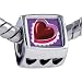 Gold Valentine's Day- Chocolate Heart Photo European Charm Beads Bracelets Pandora Bead & Bracelet Compatible