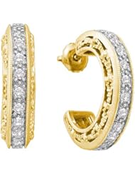 0.50CT DIAMOND FASHION HOOPS