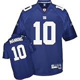 Eli Manning New York Giants Blue NFL Premier Jersey