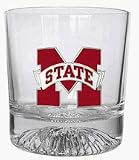 Mississippi State Bulldogs Rocks Glass (Set of 4)