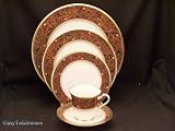 Noritake Xavier Gold #4819 Eight 5 Pc Place Settings