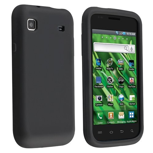 eForCity Black Gel Soft Skin Cover Case Compatible with Samsung© Galaxy S 4G eForCity Black Gel Soft Skin Cover Case Compatible with Samsung© Galaxy S 4G