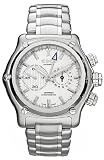 Ebel Men's 9240L70/6360 1911 BTR Silver GMT Dial Watch