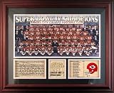 1969 Kansas City Chiefs Framed Super Bowl IV Team Photo with Stats