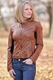 Women's Ulia Leather Motorcycle Jacket